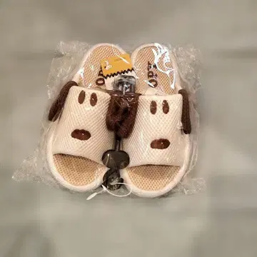 스누피 귀 달린 메쉬 슬리퍼 PEANUTS