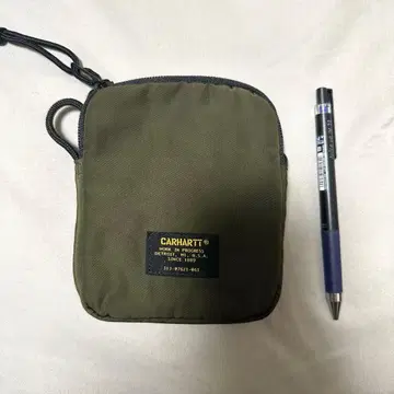 Carhartt WIP 미니 파우치 소품함 카키 스트랩 포함