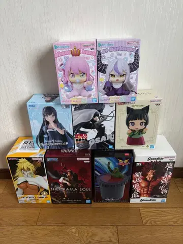 최신 프라이스 피규어 포함 9점 묶음 판매