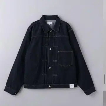 HYKE TYPE1 원워시 데님 자켓