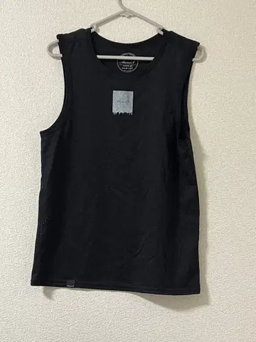 앤서포 메쉬 탱크 블랙 S