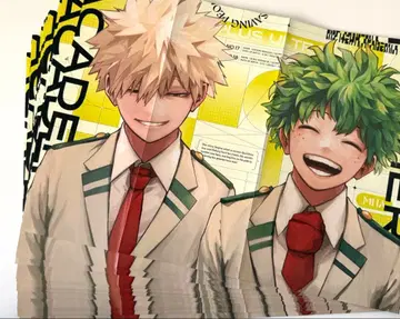 나의 히어로 아카데미아 점프 GIGA 부록 포스터 16장