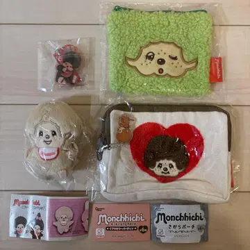 새상품 몽치치 굿즈 묶음 판매