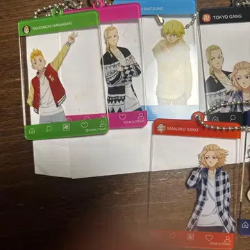 도쿄 리벤저스 아크릴 키링 세트