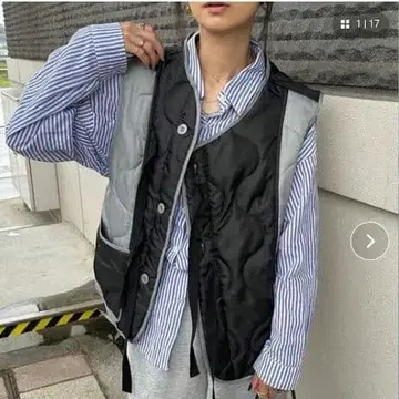 INTERPLAY x AYA Switching Quilt Vest