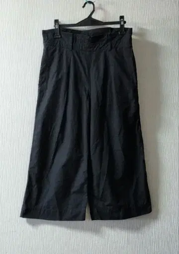 MHL. 코튼 린넨 와이드 팬츠