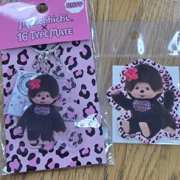 몬치치 16TYPEMATE ENFP 아크릴 키링 스티커