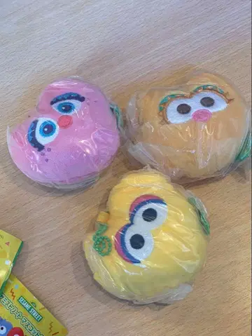 세서미 스트릿 마스코트 거울 3종 세트