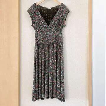 EGERIE 프랑스제 꽃무늬 스트레치 원피스 S