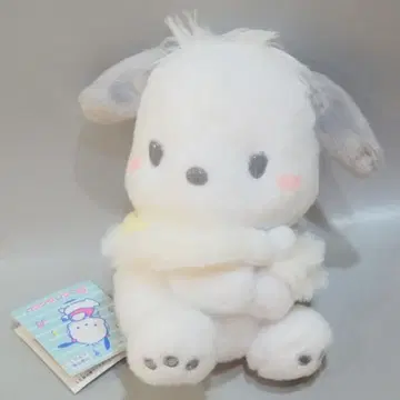 후류 포차코 폼폼 케이프 봉제 인형 옐로우 컬러