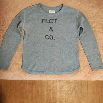 FULL COUNT 그레이 긴팔 코튼 T셔츠 36(S 상당)