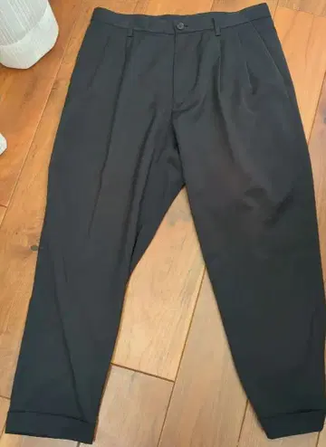 SHIPS JET BLUE 쉽스 2턱 팬츠 더블 마감 L