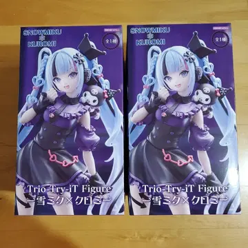 하츠네 미쿠 유키 미쿠 x 쿠로미 Trio-Try-iT 피규어 2개 세트
