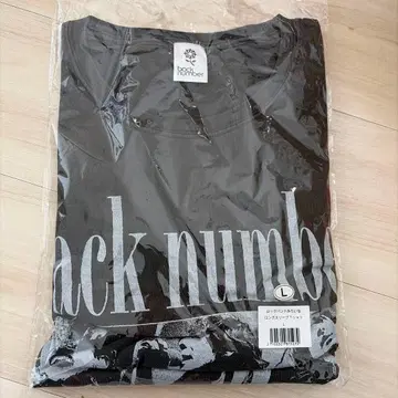 [ L 사이즈 ] back number 락밴드 같은 롱 슬리브 티셔츠