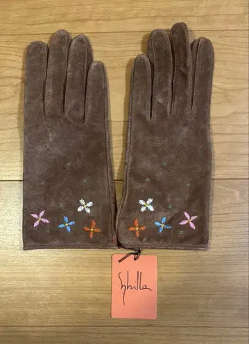 Sybilla (시빌라) 장갑 돈피 브라운