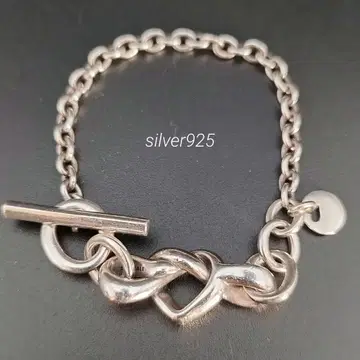 PANDORA 팔찌 silver925/실버925 하트 체인