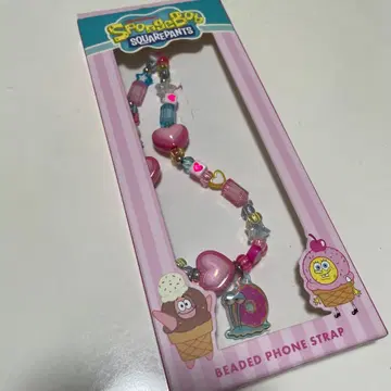 스펀지밥 SKINNYDIP 비즈 스트랩 PLAZA