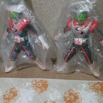 가면라이더 스트롱거 빅 사이즈 소프트 비닐 피규어 2개 세트