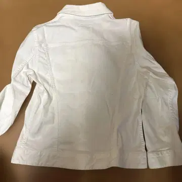 VINTAGE K.T 화이트 데님 자켓