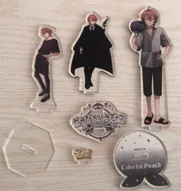 컬러풀 피치 우리 아크릴 스탠드 묶음 판매