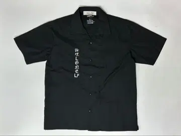 LONELY 논리 반팔 셔츠 병든 거리 아스카 19SS 블랙 XL 사이즈