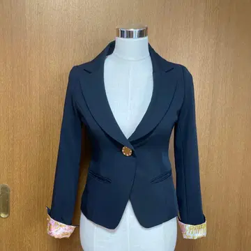 마즈 mars 빈티지 스카프 패턴 안감 자켓