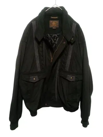 90s VINTAGE CLUB 블랙 자켓 L 사이즈 MA1 타입