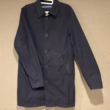 Herno 네이비 트렌치코트