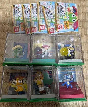 개구리 중사 케로로 포켓 월드 전 6종 캡슐 토이