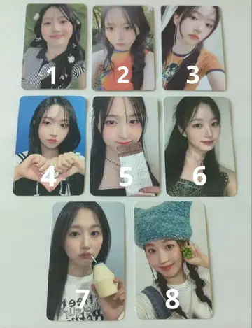 NMIXX 혜원 트레이딩 카드 묶음 판매