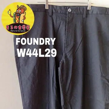 USA 구제 의류 FOUNDRY 치노 팬츠 W44 L29 네이비