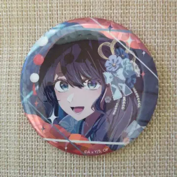 최애의 아이 홀로그램 빅 캔뱃지 New Year 2025 쿠로카와 아카네