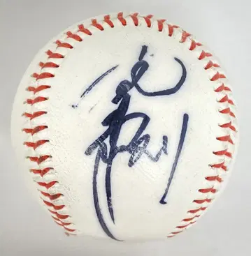 요미우리 자이언츠 다카하시 요시노부 친필 사인볼