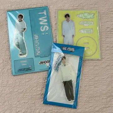 [ 미개봉 새상품 ] TWS 지훈 아크릴 스탠드 3세트