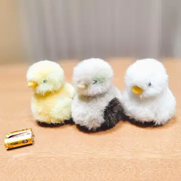 손바닥 피피 3마리 세트 병아리, 물오리, 오리