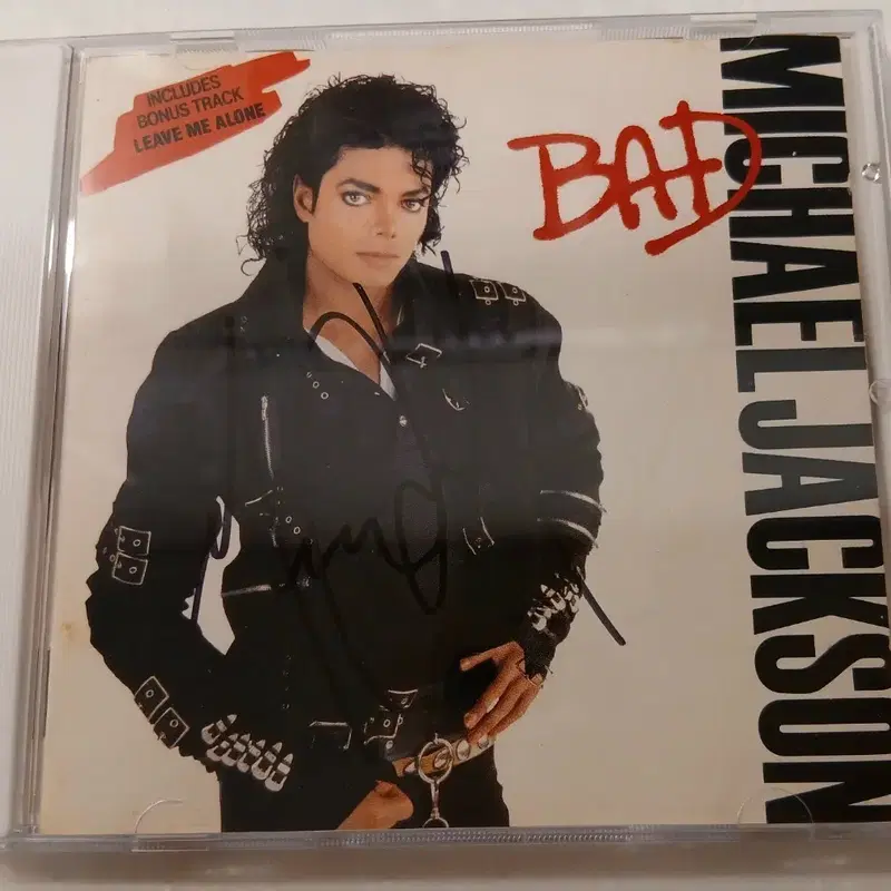 마이클 잭슨 Bad 친필 싸인 CD Michael Jackson 마잭