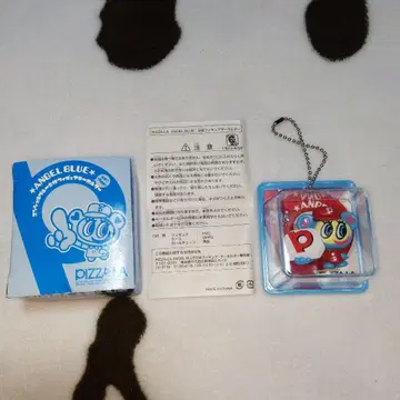 PIZZA-LA 엔젤 블루 키링 나카무라 군 헤이세이 레트로