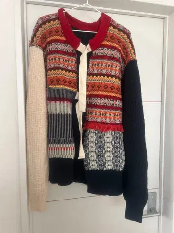 [etsinta] 리메이크 페어아일 벨트 가디건