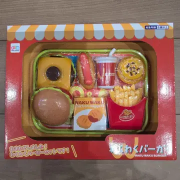 WAKU WAKU 버거 역할 놀이 세트