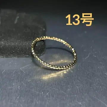 빈티지 패션 반지 골드 13호 비즈 디자인 심플
