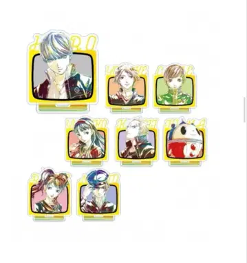 페르소나 4 아크릴 스탠드 Ani-Art 8종 묶음 판매 레어