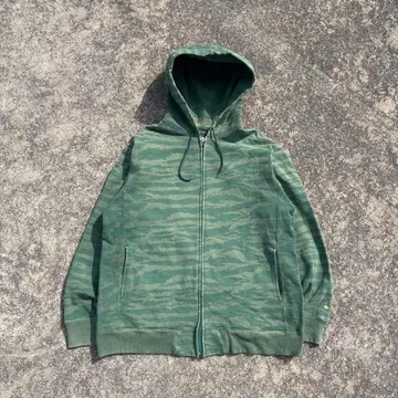 00s~ MACKDADDY 맥다디 카모 지퍼 후드티 우라하라