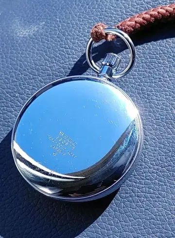 [ 작동 중 레어 ] SEIKO 쿼츠 회중시계 철도 시계 국철 JR