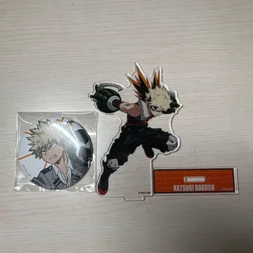 나의 히어로 아카데미아 바쿠고 카츠키 아크릴 스탠드, 캔뱃지