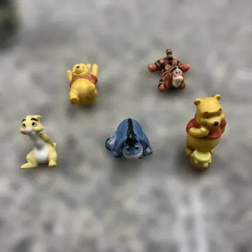 곰돌이 푸 피규어 세트 캐릭터 티거 굿즈 완구