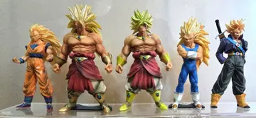 드래곤볼 초채색 피규어 5체 세트