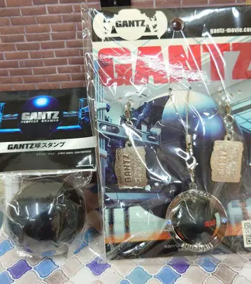 GANTZ 영화 굿즈 스탬프 스트랩 키링