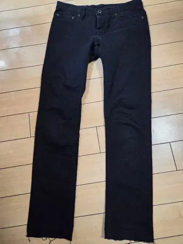 HYSTERIC GLAMOUR 블랙 데님 스키니