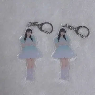 Pixel Ribbon 하시모토 에나 아크릴 키링