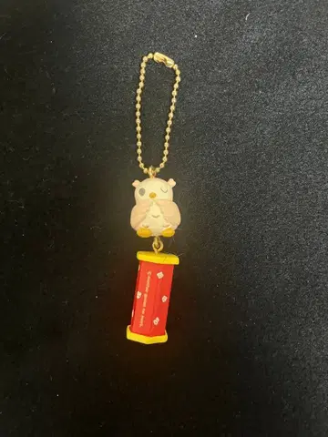 마더구스 숲 올빼미 복 올빼미 복권 키링 헤이세이 레트로 당시 물건 레어